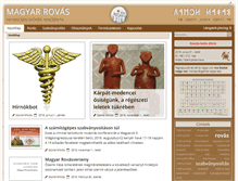 Tablet Screenshot of magyarrovas.hu